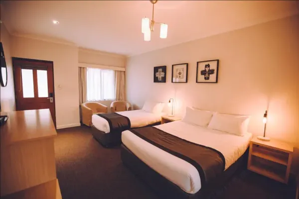 Margaret River Resort room with two beds