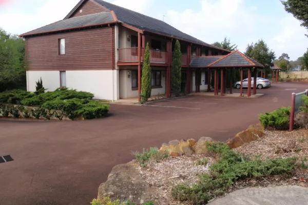 Margaret River Resort exterior building with parking