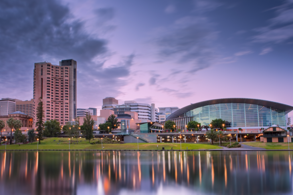 adelaide-city-at-evening